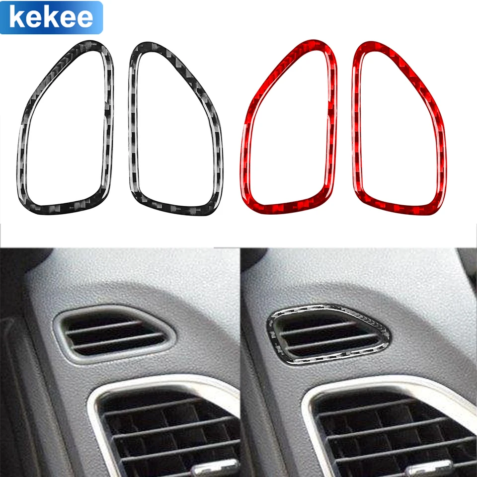 Pre Dodge Avenger 2011 2012 2013 2014 Centrum Dashboard Demisting Vent Cover Real Autori Giber Sticker Interiér Doplnky