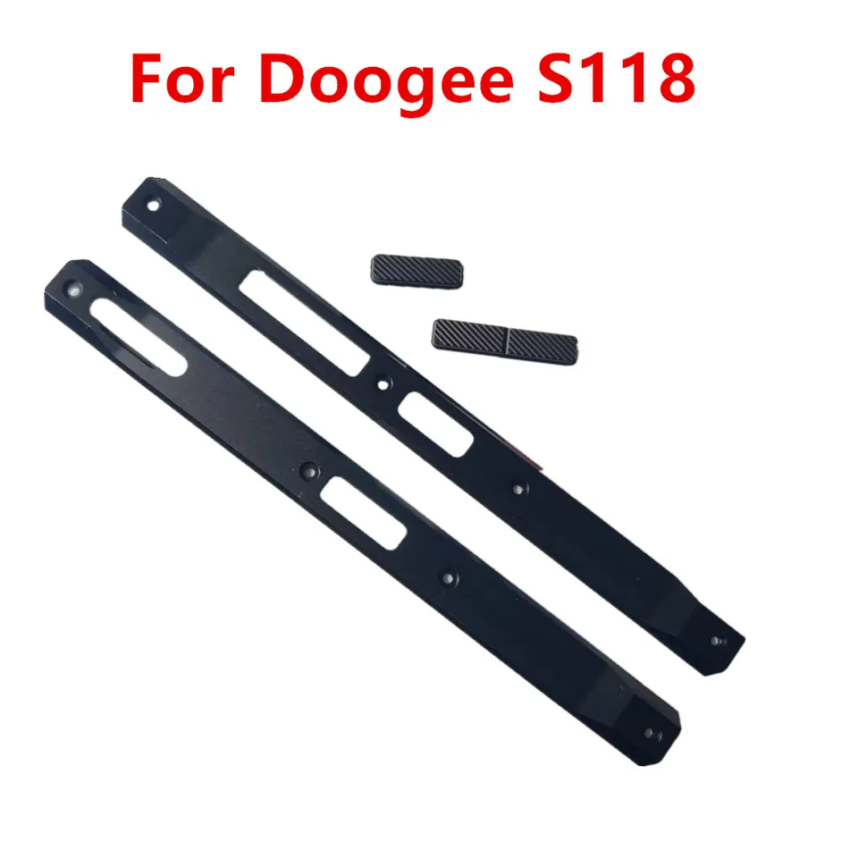 Pre Doogee S118 mobilný telefón vľavo vľavo vľavo kovových rámu Opravy kryt kryt