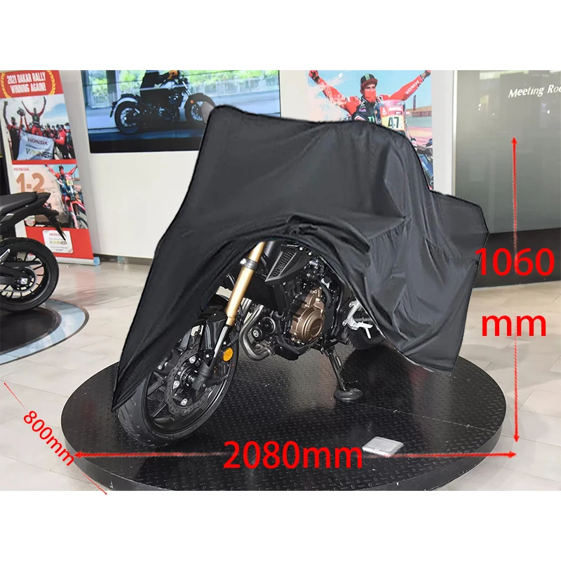 Pre Dreamwing CB500F Motocykel pokrýva celé auto ochranu pred slnkom prach bez ucha Zhruba Oxford Clothcover