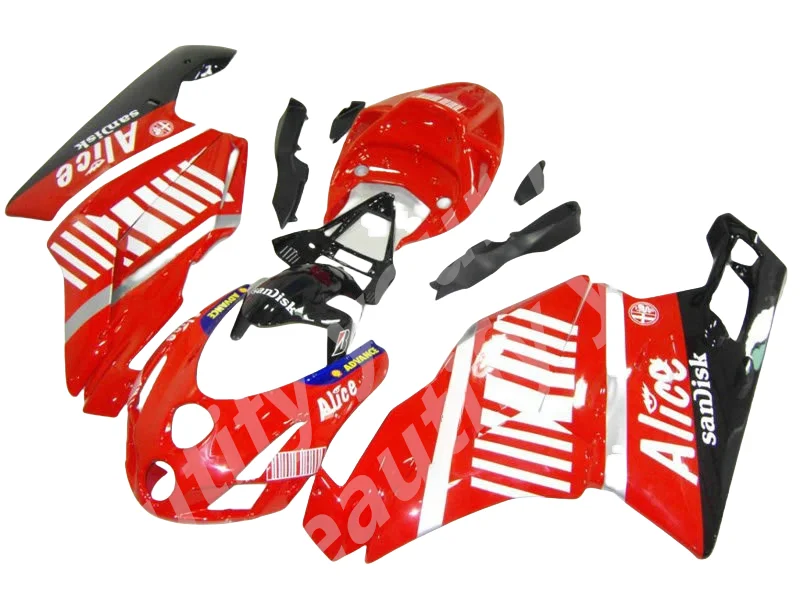 pre Ducati 749 999 2003 2004 03 04 Motocyklová karoséria Sada Vstrekovacia pleseň Abs Plastics plné kapotáž