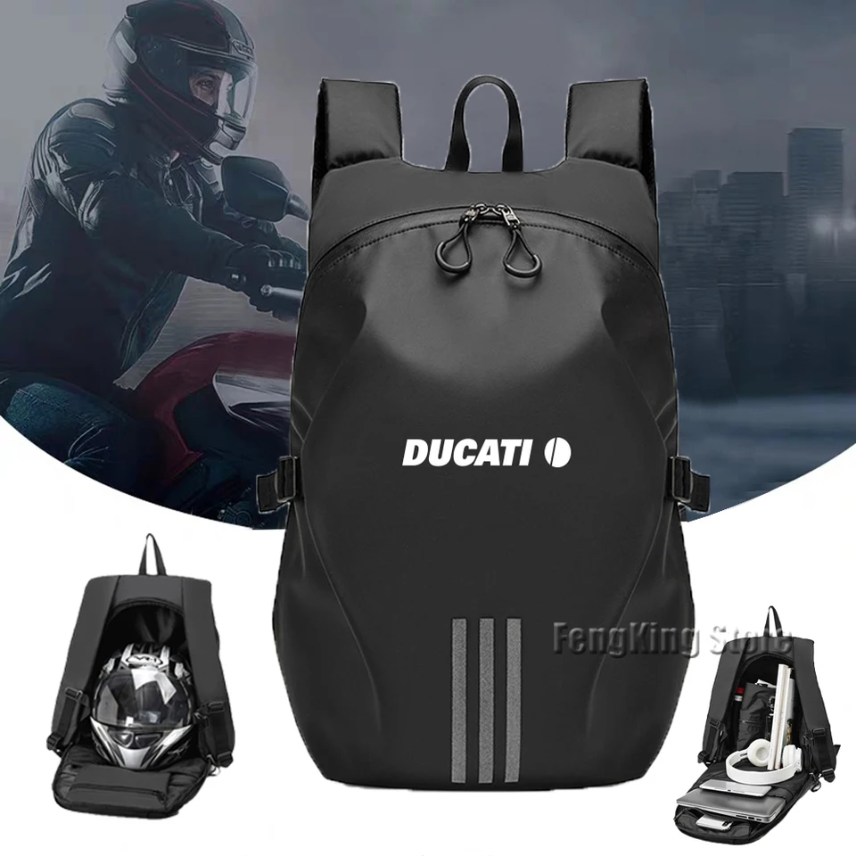 Pre Ducati Multistrada 950 1100 1260 1200 Knight Batoh motocyklovej prilby vrecko na prilbu Cestovné vybavenie vodotesné a veľká kapacita