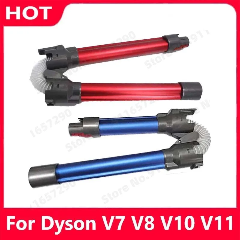 Pre dyson V7 V8 V10 V11 vysávače náhrady výmeny hliníkovej skladacej predlžovacej trubice Flexibilná a ohybná vákuová trubica