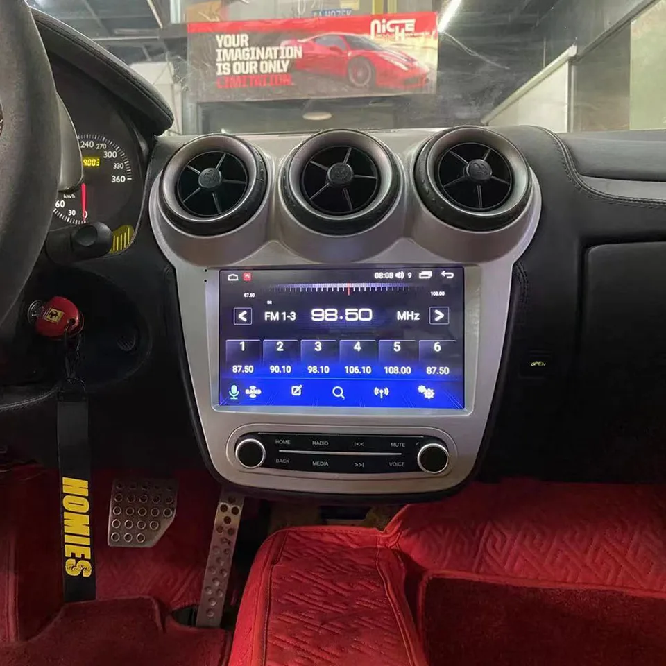 Pre Ferrari F430 2005 - 2009 Android 13 Tesla Style Audio Car GPS navigácia pre auto multimediálne stereofónne jablkové CarPlay