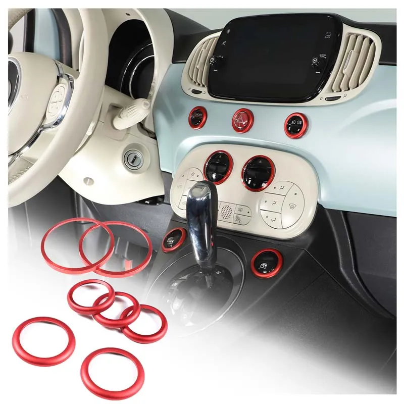 Pre Fiat 500/pre Abarth 500 2010-2022 Hliníková zliatina Auto dvojité sklo zdvíhacie zdvíhacie zdvíhacie zdvíhacie zdvíhanie