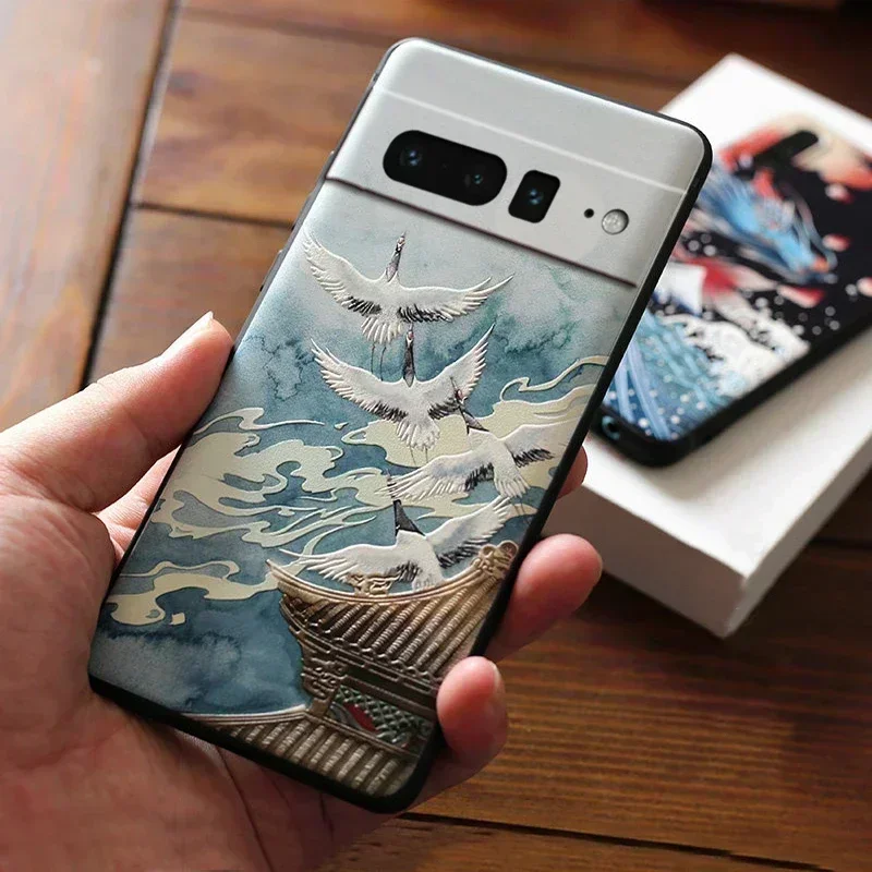 Pre fonda Google Pixel 8 7 Pro 7a 8Pro 7Pro pre prípad Google Pixel8 Pixel7 Pro Case Cover Case Luxury Shockproof Originálny prípad telefónu