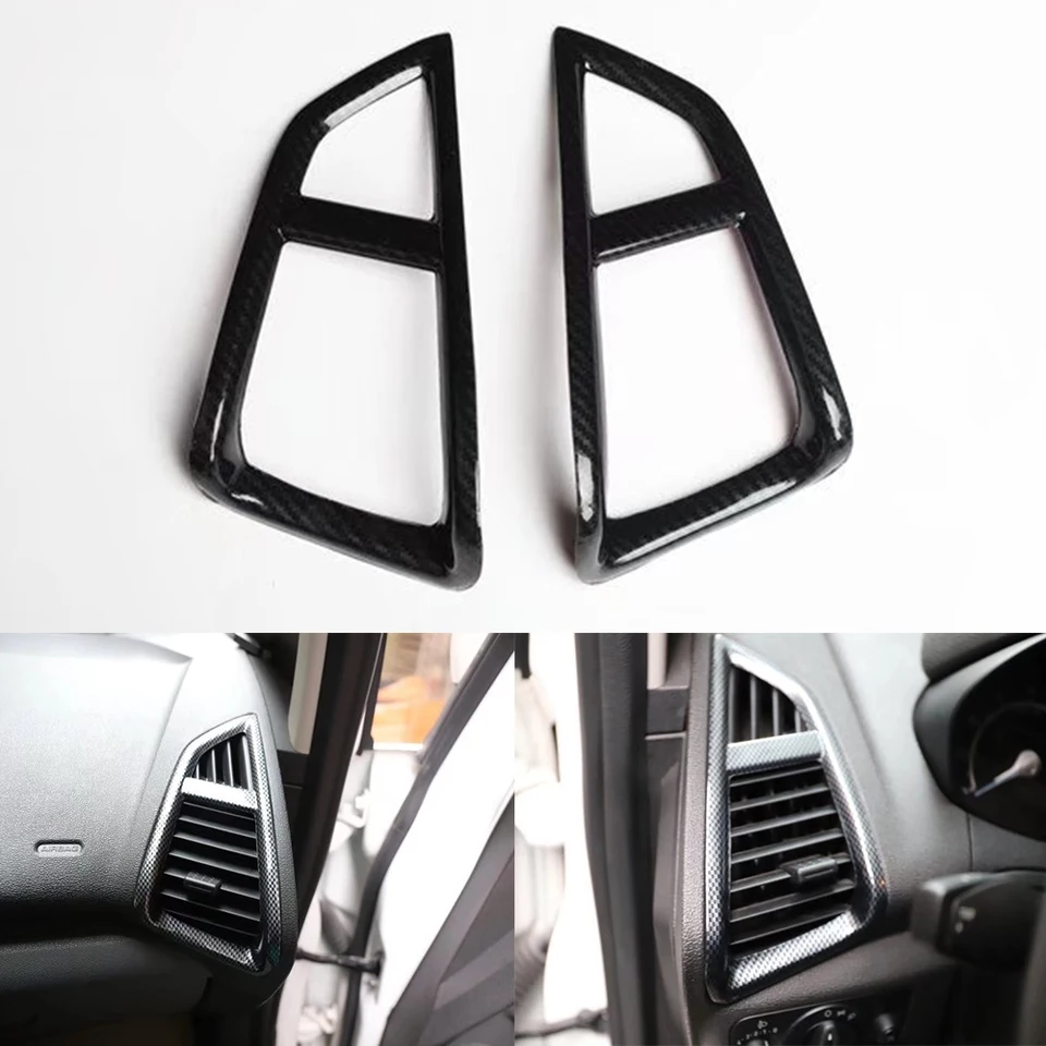 Pre Ford Ecosport 2013-2017 Automobilový prístrojový panel Vzduchový vývod pre výdavok Orezávanie Orezávanie Styling Interiér automatické lišty