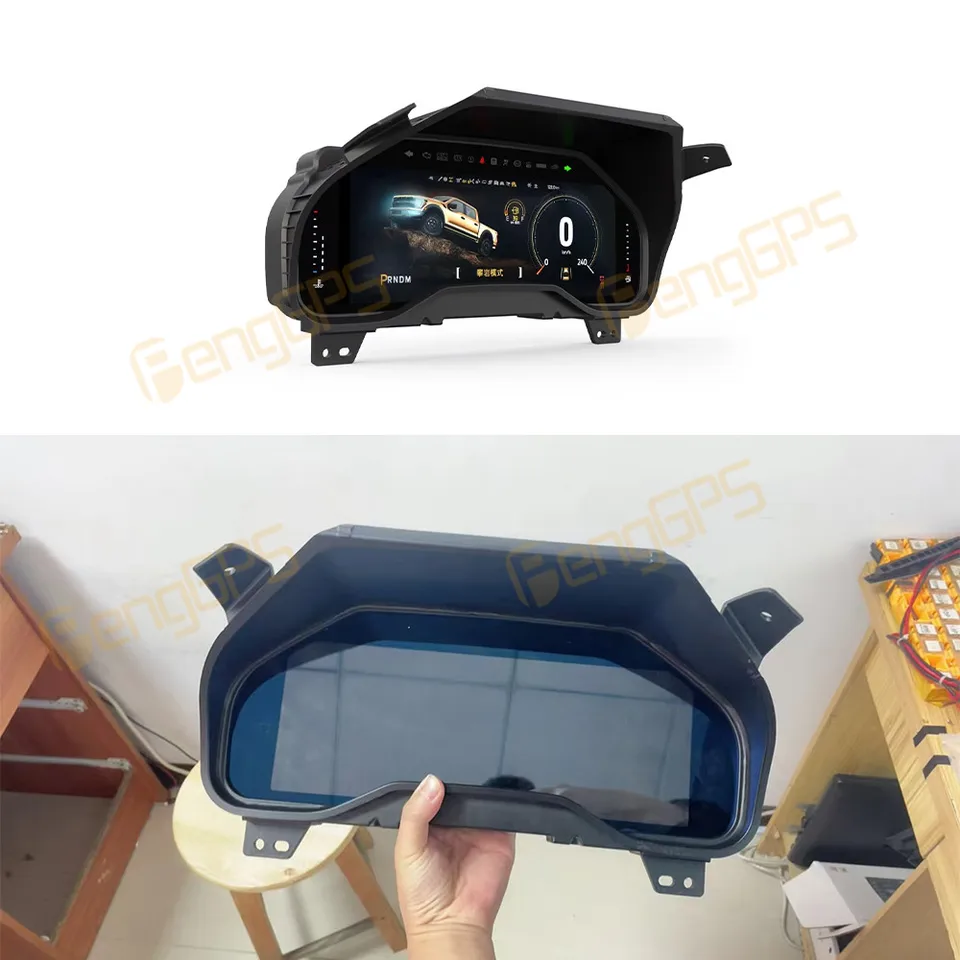Pre Ford F150 F250 F350 Raptor 2015 - 2020 CAR LCD Dashboard Digital Cluster Virtual Cockpit Schadomet Schadometer Unit
