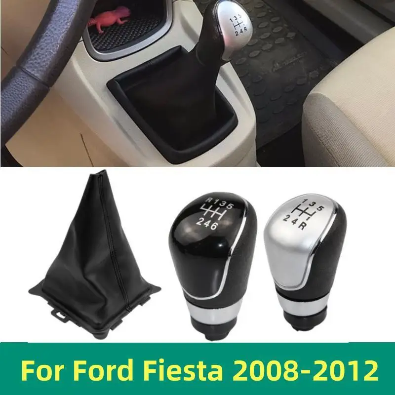 Pre Ford Fiesta 2008 2009 2010 2012 2012 2012 Ručná rýchlosť radu gombíka gombíka Gaiter Boot Dust Practer Cover Case Case Case Styling diely