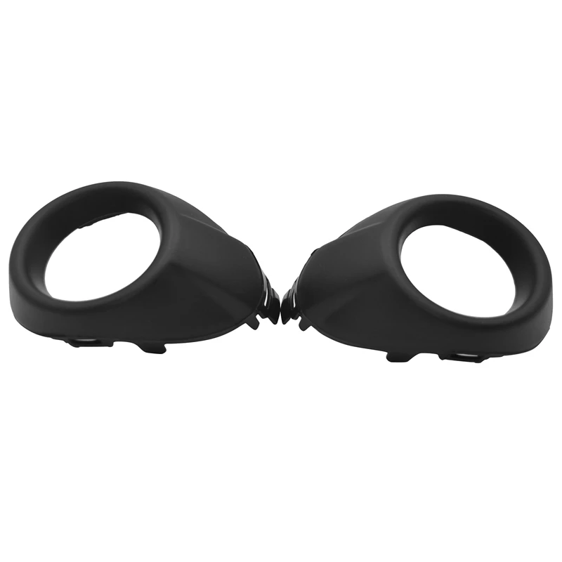 Pre Ford Focus 3 III 2012-2014 Predný nárazník Fog Light Cover Ráby kryty Tink-čierna