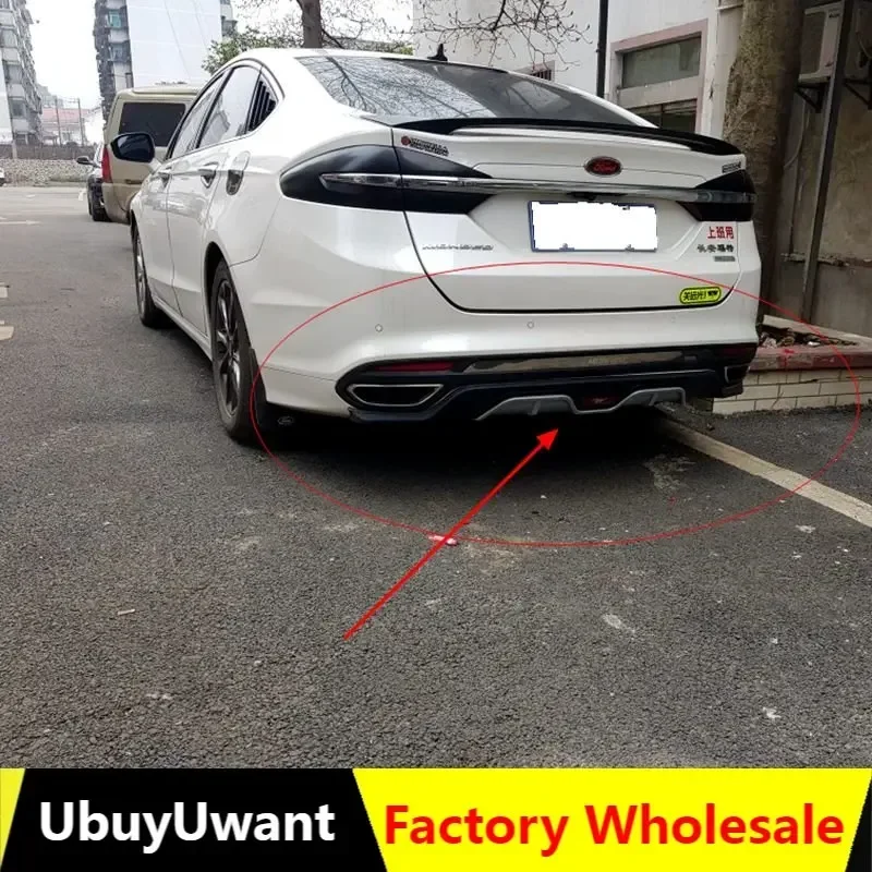 Pre Ford Mondeo 2013 2014 2015 2016 2017 2018 Zadný spojler Zadný nárazník Difuzér Bumpers Protector