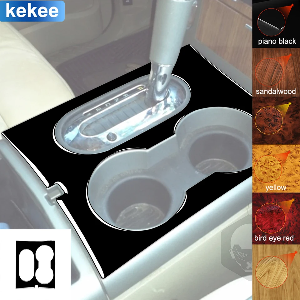 Pre FROD F150 Raptor 2004 2005 2006 2007 2008 Centrum Gear Shift Panel Interiérové ​​príslušenstvo Cover ladenie klavíra čierne nálepky