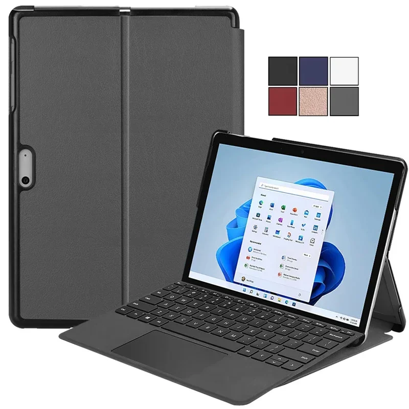 Pre Funda Microsoft Surface Go 4 3 2 1 GO4 GO3 Case 2023 10,5 palca Flip Stand Podnikateľský kryt pre povrch GO 4 3 2 1 Tablet Case