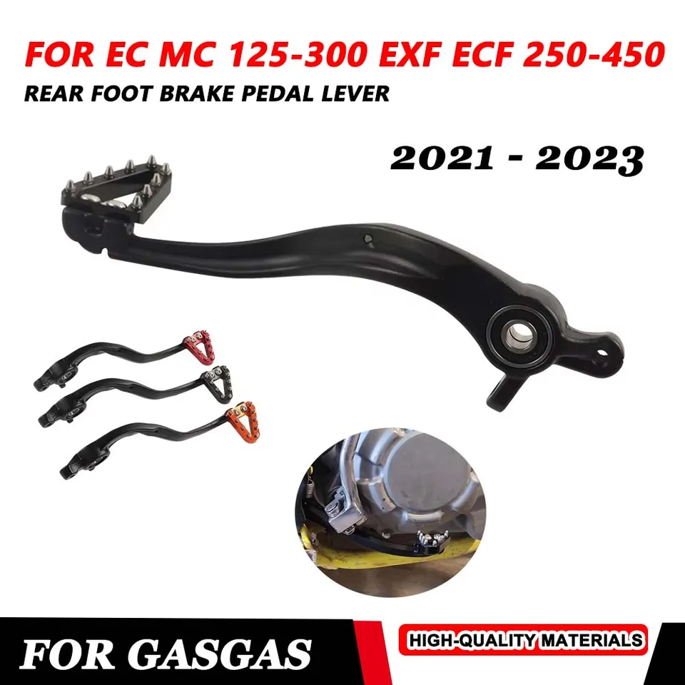 Pre Gasgas ex Ec MC 125 250 300 EC 300 Plynový plyn EC 250F 350F 450F 2021 2022 2023 Motocykel CNC Footbrake Lever Foot Brzd Pedal