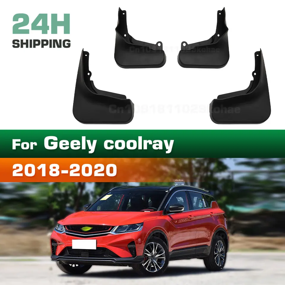 Pre Geely Coolray 2018 2019 2020 2020 Fender Mudguard Mud Flaps Guard Splash Flap Mudguards Auto Príslušenstvo
