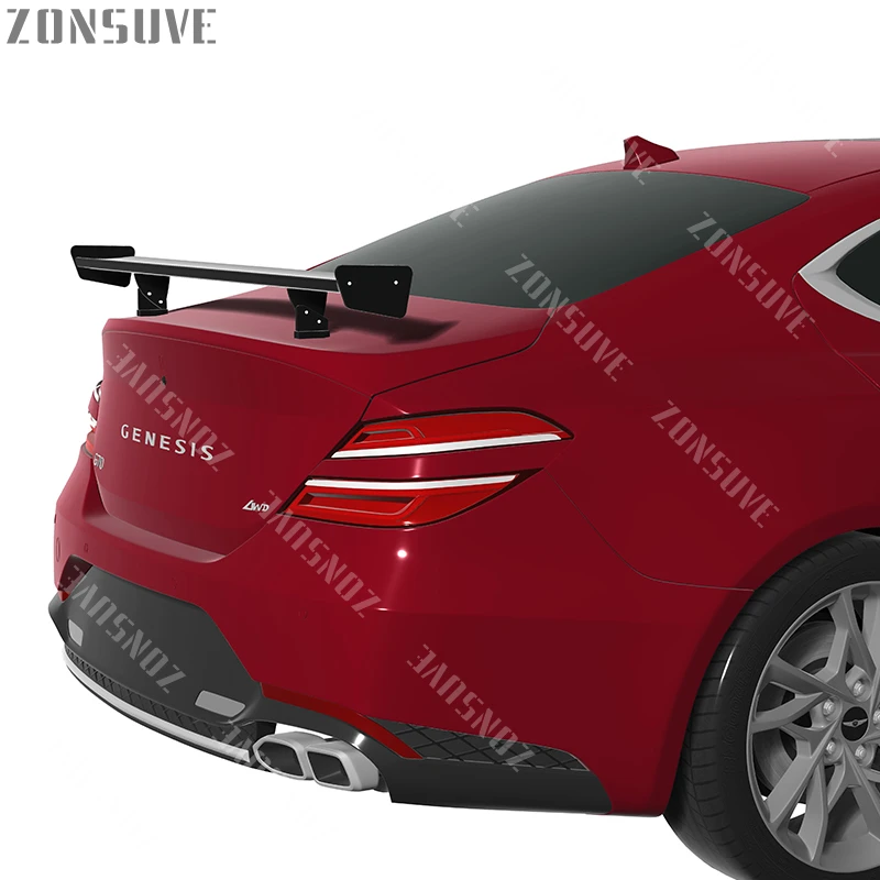 Pre Genesis G70 SPOILER Zadný sedanový kmeňa krídla Kit