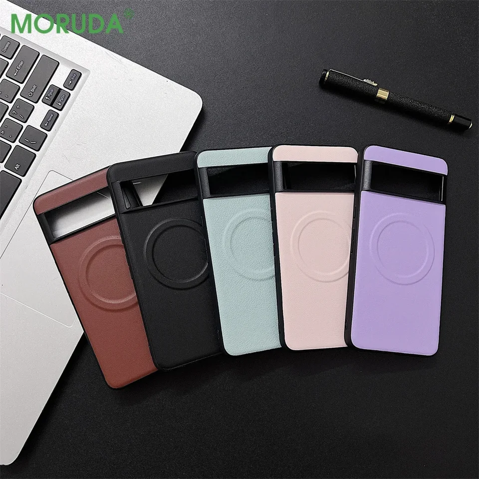 Pre Google 9 Proxl Invisible Magnetickú kožu pre puzdro pre Google Pixel 6pro 5a 7a 7 8 9 9 Pro Magsafe Nabíjanie nárazu nepriestrelného tenkého obalu
