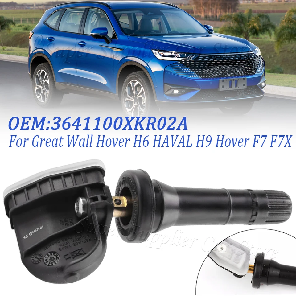 Pre Great Wall Haval 2019 F7 H6 WEY VV5 VV6 VV7 Senzor pneumatík Crysler Nový TPMS Senzory tlaku v pneumatikách 433 MHz Príslušenstvo