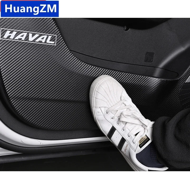 Pre GWM Haval Hover Jolion 2022 2021 Kožené dvere automobilu Anti Kick Pad Ochrana Side Edge Film Film Protector Stickers príslušenstvo