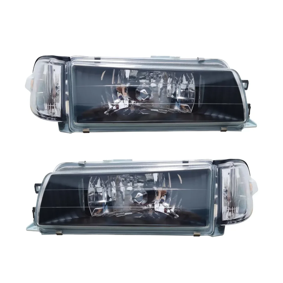 pre halogénové svetlomet pre 88-92 Toyota Corolla Sedan AE92-E90-EEE90 Light-LH+RH