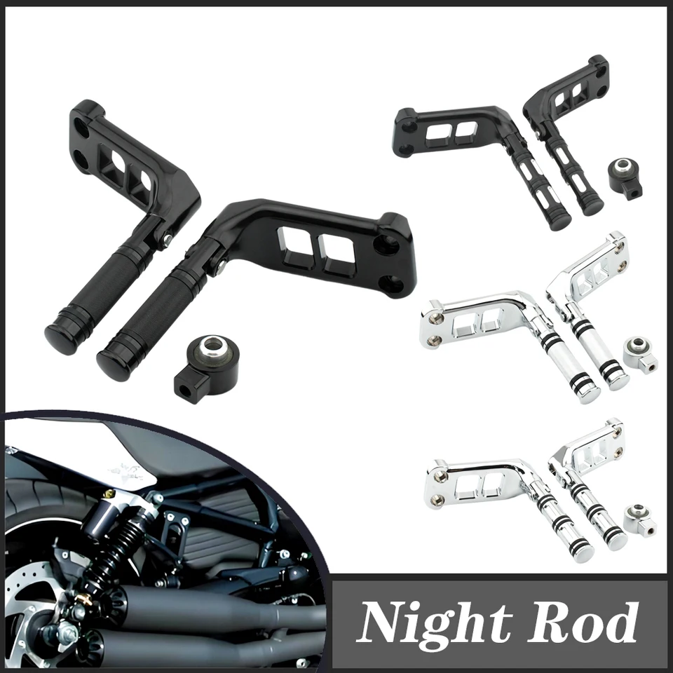 Pre Harley Davidson Night Rod Special 2007-2017 Výročie VRSCDX 2012 Motocykel zadných cestujúcich Footpegs Footrests Bracket