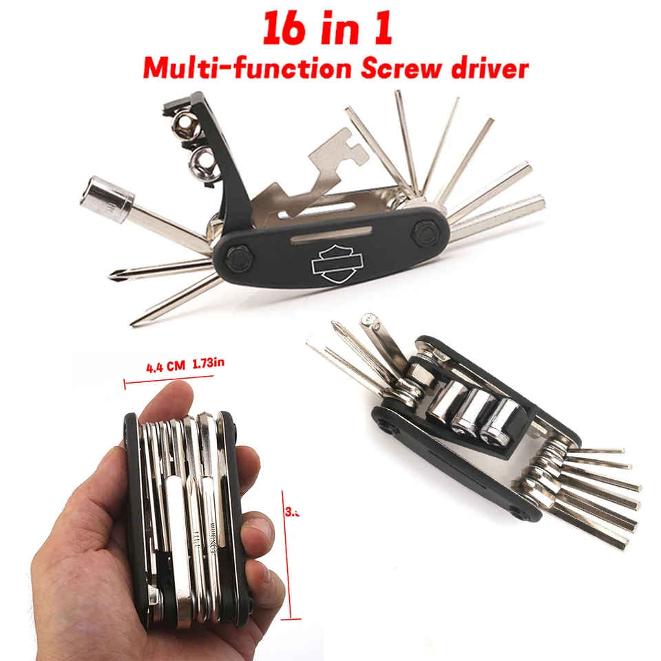 Pre Harley Davidson PA1250 Softail Sportster VRSC Touring X48 883 Screwdriver Tools Oprava pneumatík udržiavajte príslušenstvo pre motocykle