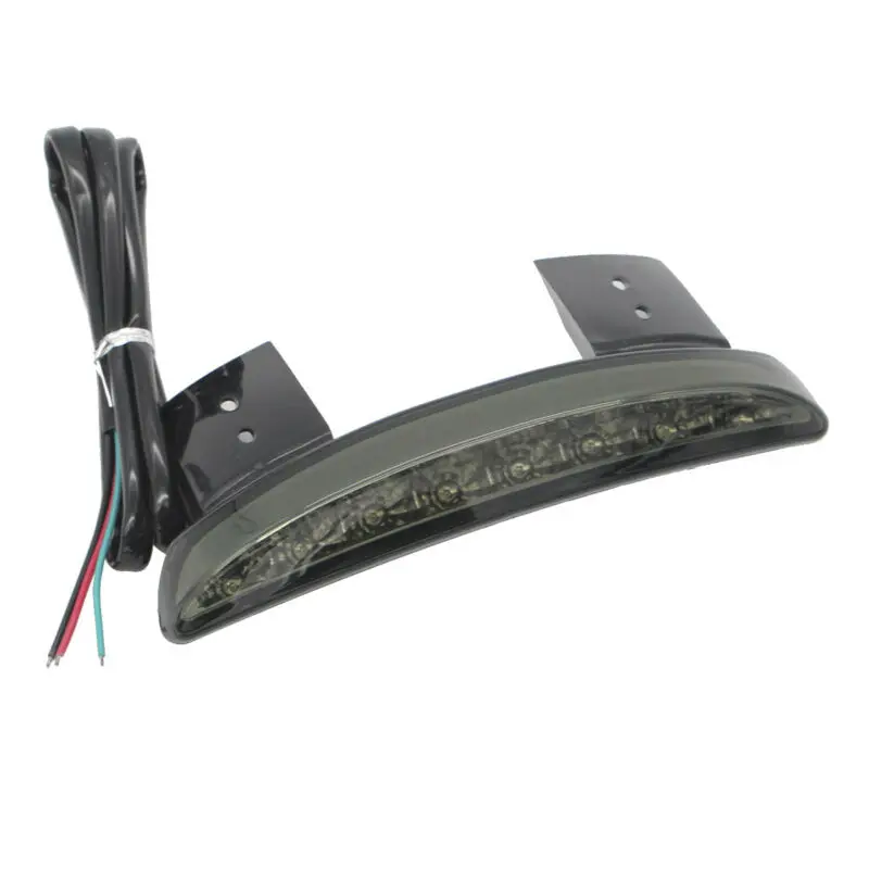 Pre Harley Iron Sportster XL883 1200 Dymový motocykel zadné svetlá Chopper Fender Edge LED TACK LIGHT