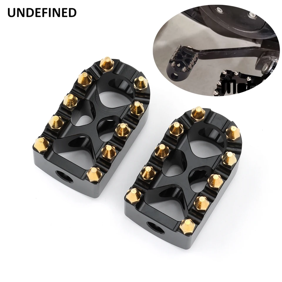 Pre Harley Sportster XL 883 1200 Dyna Street Bob Bobber Custom Motorcycle Foot Pegs MX Wide Fat Footrests Pedály s kolíkmi