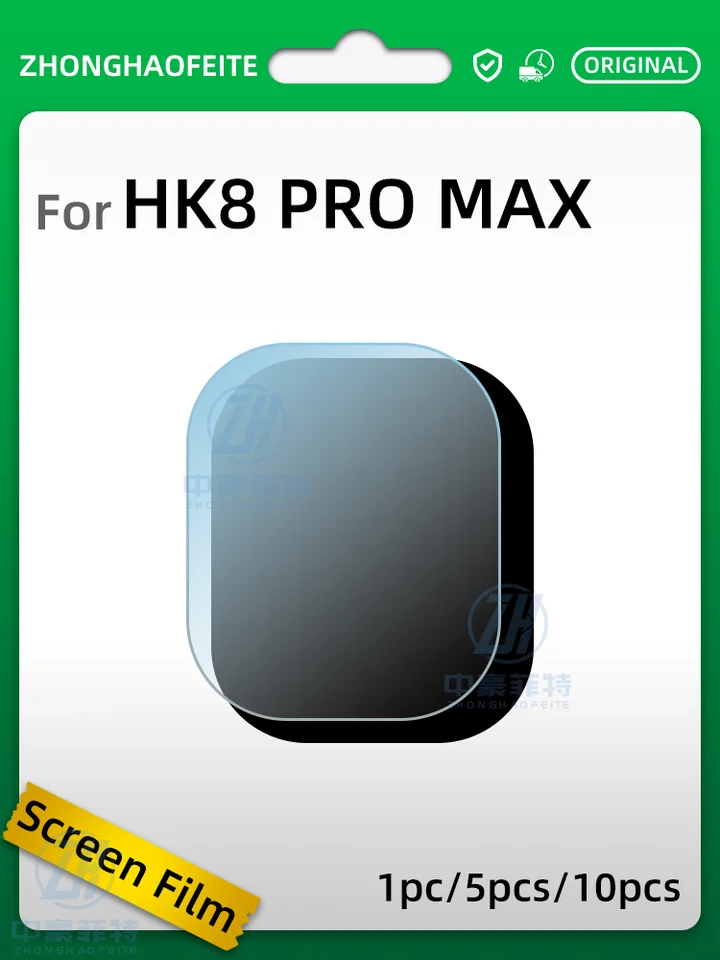 Pre HK8 Pro Max Chránič obrazovky Smart Watch HK8 Pro Gen 2 puzdro Flexibilný sklenený ochranný film Smartwatch HD Cover Witerproof