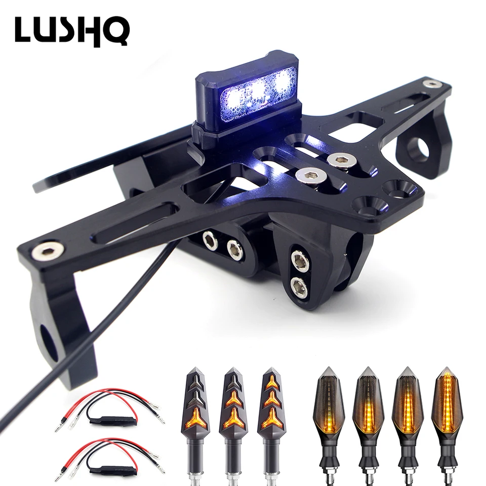 Pre Honda CB1000R Shadow 600 CBR 125 Integra 750 CR 125 CB650F CB500 XR XR Motocykel LED ŠPZ