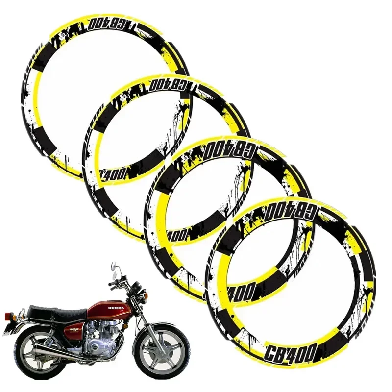 Pre Honda CB400 CB 400 Motorbike diely obrysové nálepky dekorácie - 2