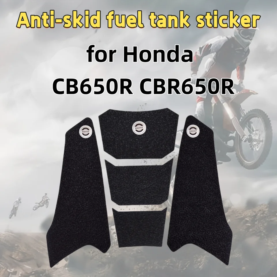 pre Honda CB650R CBR650R Motocyklová palivová nádrž modifikovaná nálepka na nálepku na rybiu kosti proti sklzu na bočnú nálepku palivovej nádrže