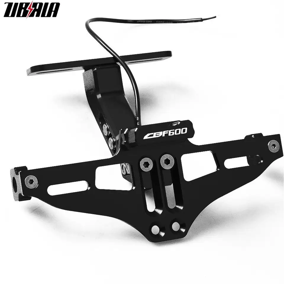 Pre Honda CBF600 CBF 600 2006 2007 2010 2012 2012 2013 Zadná poznávacia značka Držiteľ držiaka s eliminátorom Light Tail Fender Fender Eliminator
