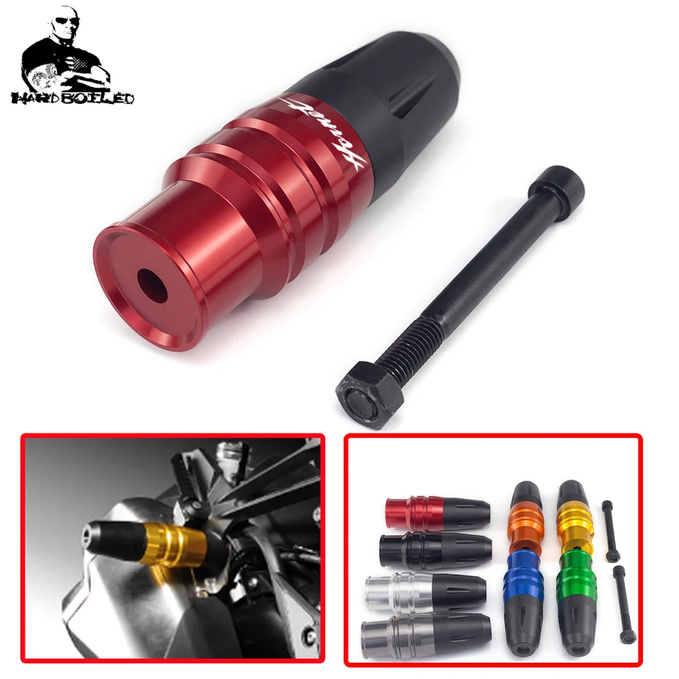 Pre Honda CBR 600 F2, F3, F4, F4i Hornet CB919 CB600 Hornet 600 900 CBR600 CB599 CB650F ROMOVÉ PASS CASS PASS Výfukové posúvače Crash Prot Prot Prot