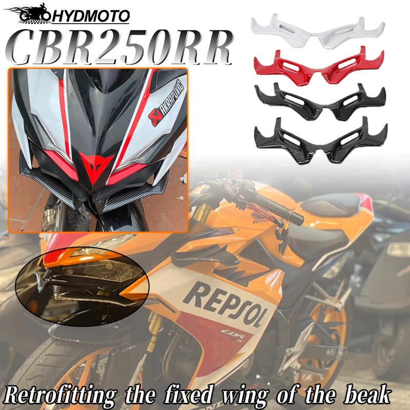 Pre Honda CBR250RR CBR 250RR 250 RR17-21 predné kapotážové krídla Aerodynamic Wing Shell Cover Ochrot Guards Súprava Súprava
