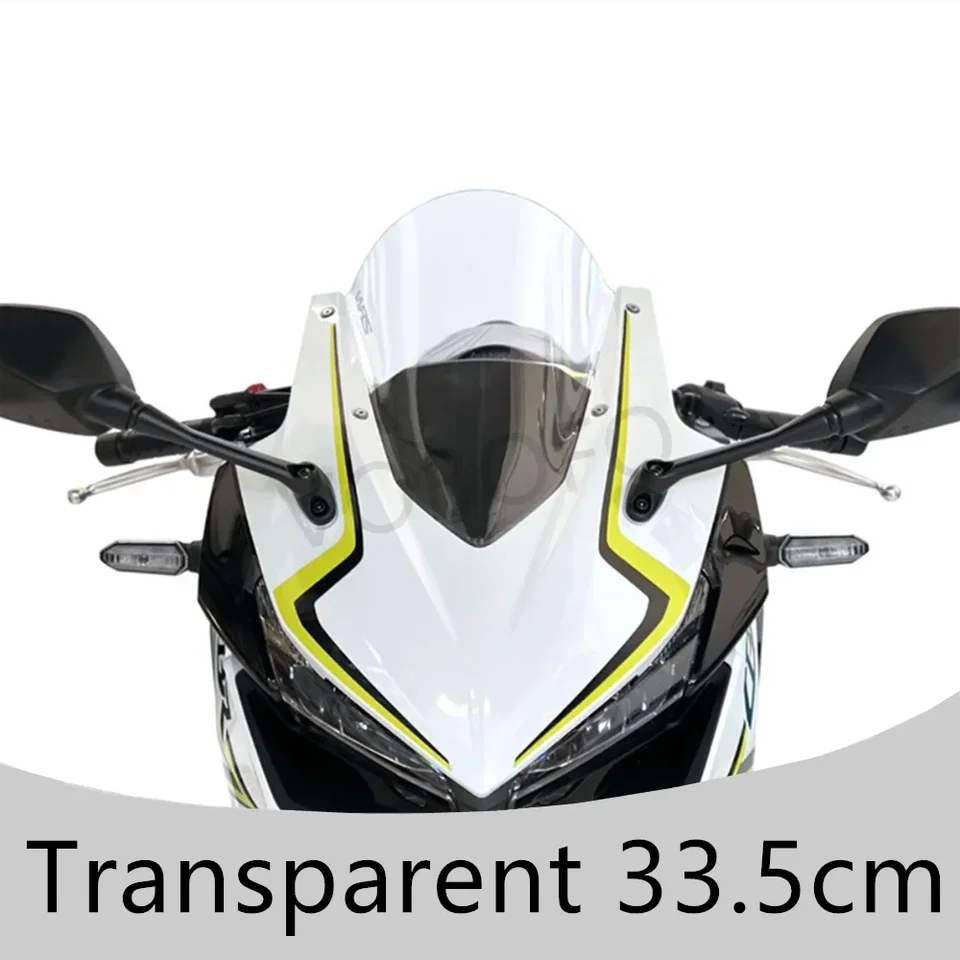 Pre Honda CBR500R CBR 500R 2022 Zvýšené a upravené čelné sklo čelného skla Šport predného skla Diversion Diversion Hood