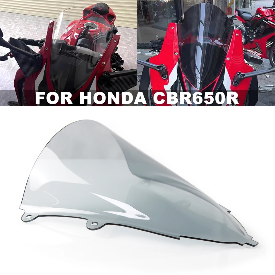 Pre Honda CBR650R CBR 650R 2019 2021 2022 2023 2024 Motocyklové príslušenstvo čelné sklo čelné sklo Zvýšenie veternej obrazovky Zvýšenie vetra vetra