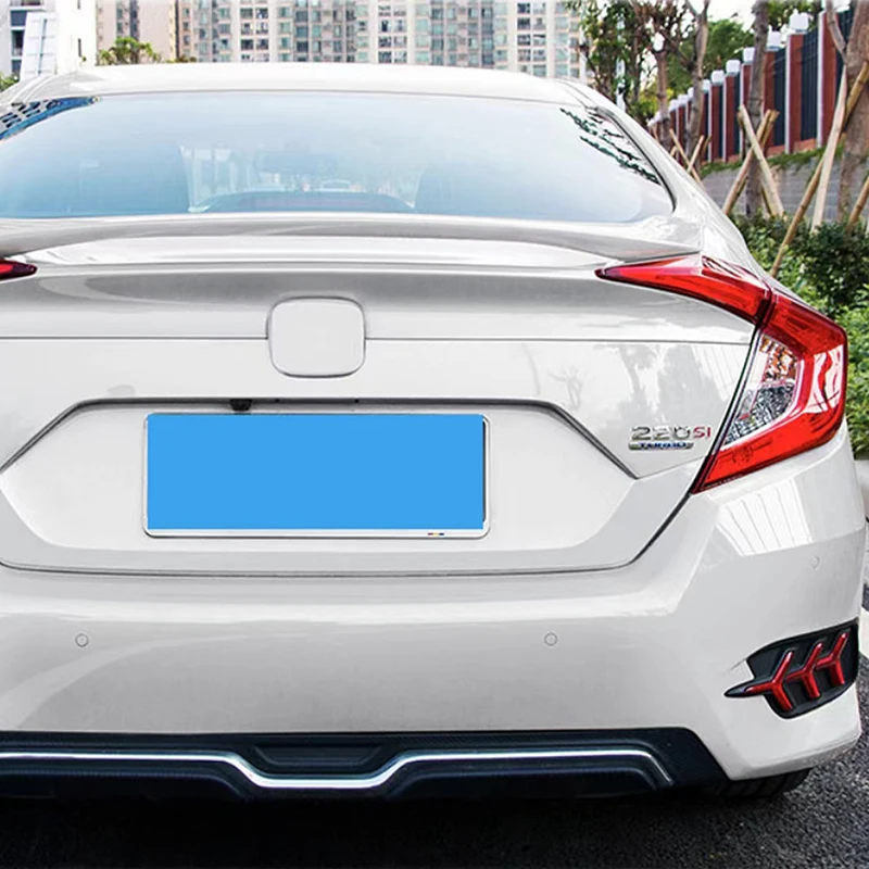 Pre Honda Civic 10. Gen Sedan 2016 2017 2018 2019 2020 Krídle Krídla zadného spojlera typu MC Krídla Truck Truning Doplnky