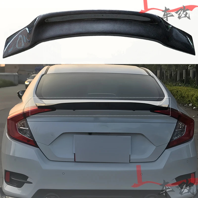 Pre Honda Civic modifikované FC1 True Coare Soiler True Carbon Fiber Car Auta