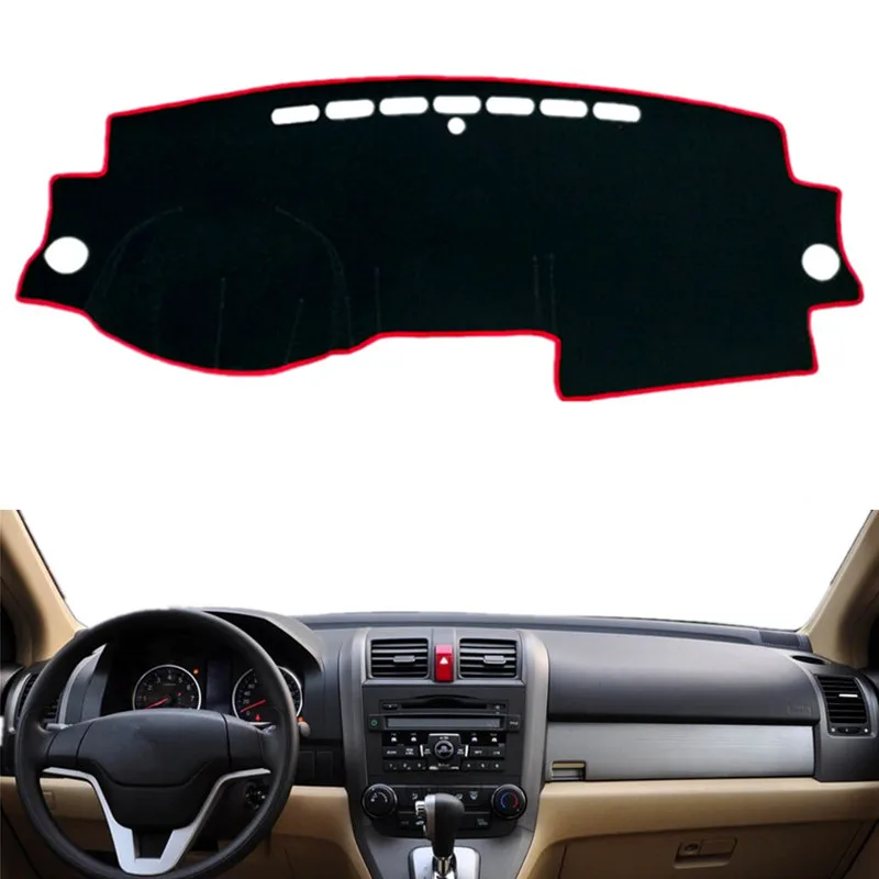 Pre Honda CR-V CRV 2007 2008 2009 2010 2011 Dashboard Pad Mat Dash doska Sun Visor Chráni koberec Cushion Car Doplnky