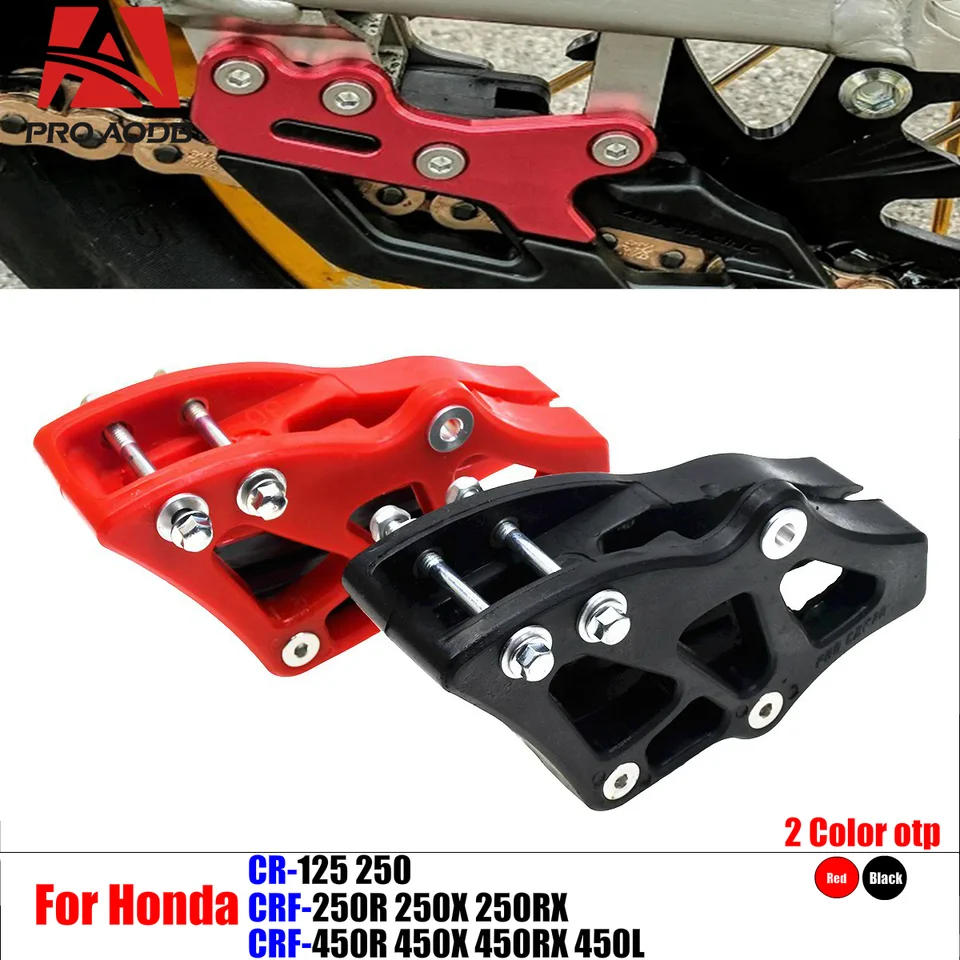 Pre Honda CR125 250 CRF250R 450R 250RX 450RX 250X 450X 450L 2007-2022 Odolné príslušenstvo pre motocykle - Sprievodca plastovým reťazcom