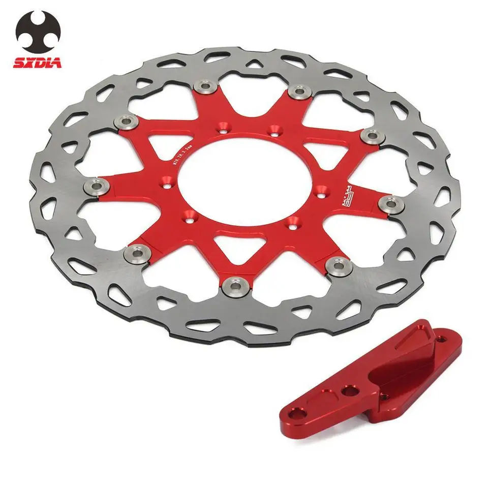Pre Honda Cre Cr Crf RX 125 250 450 CRF250 CRE250 CRF450 2004-2014 Motocykel 320 mm plávajúce brzdové kotúče s držiakom s držiakom