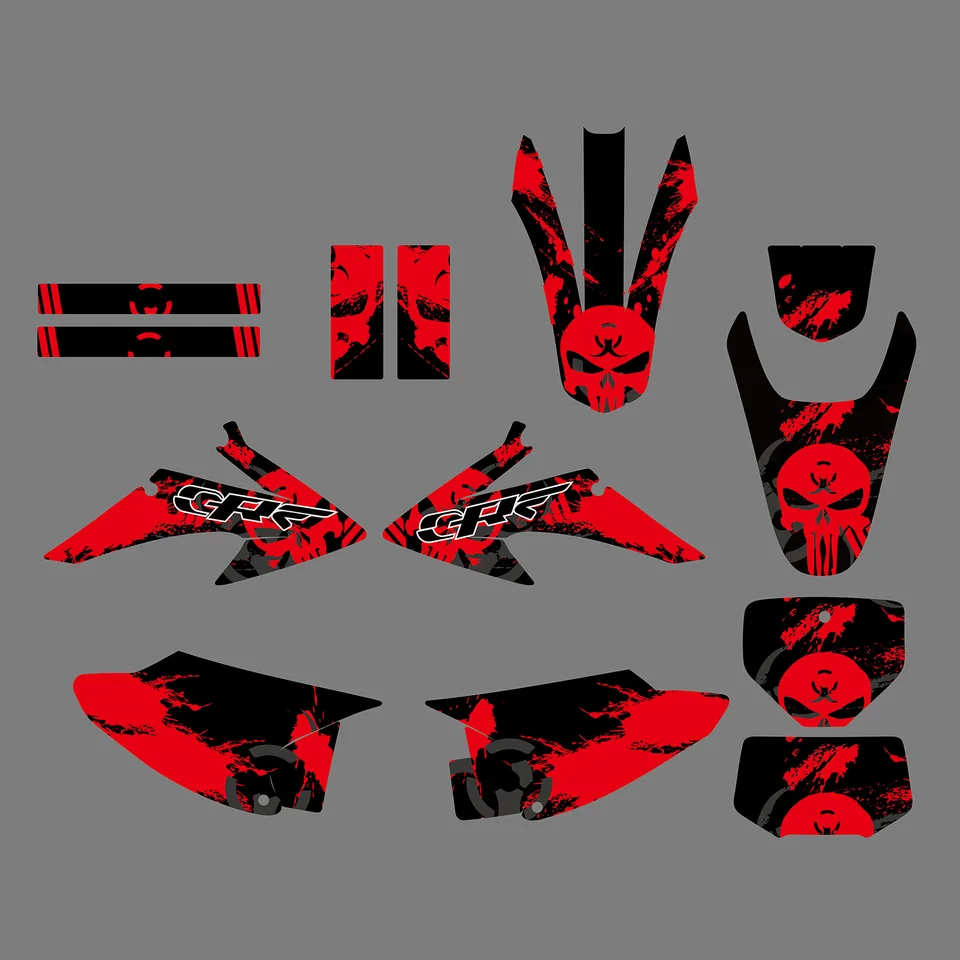 Pre Honda CRF 150 CRF 230 CRF150 CRF230 2008-2014 MOTORY cyklovanie grafickej grafiky na pozadí nálepky Prispôsobenie 2013 2011 2011