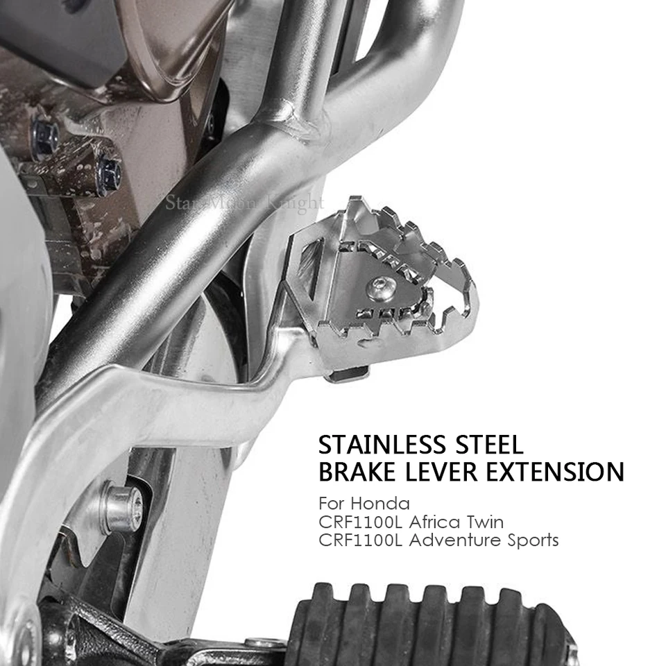 Pre Honda CRF1100L Africa Twin CRF 1100 L Adventure Sports 2020 - Brzdová páka predlžovanie pedála Krok Tip Plate Zväčšenie predlžovania