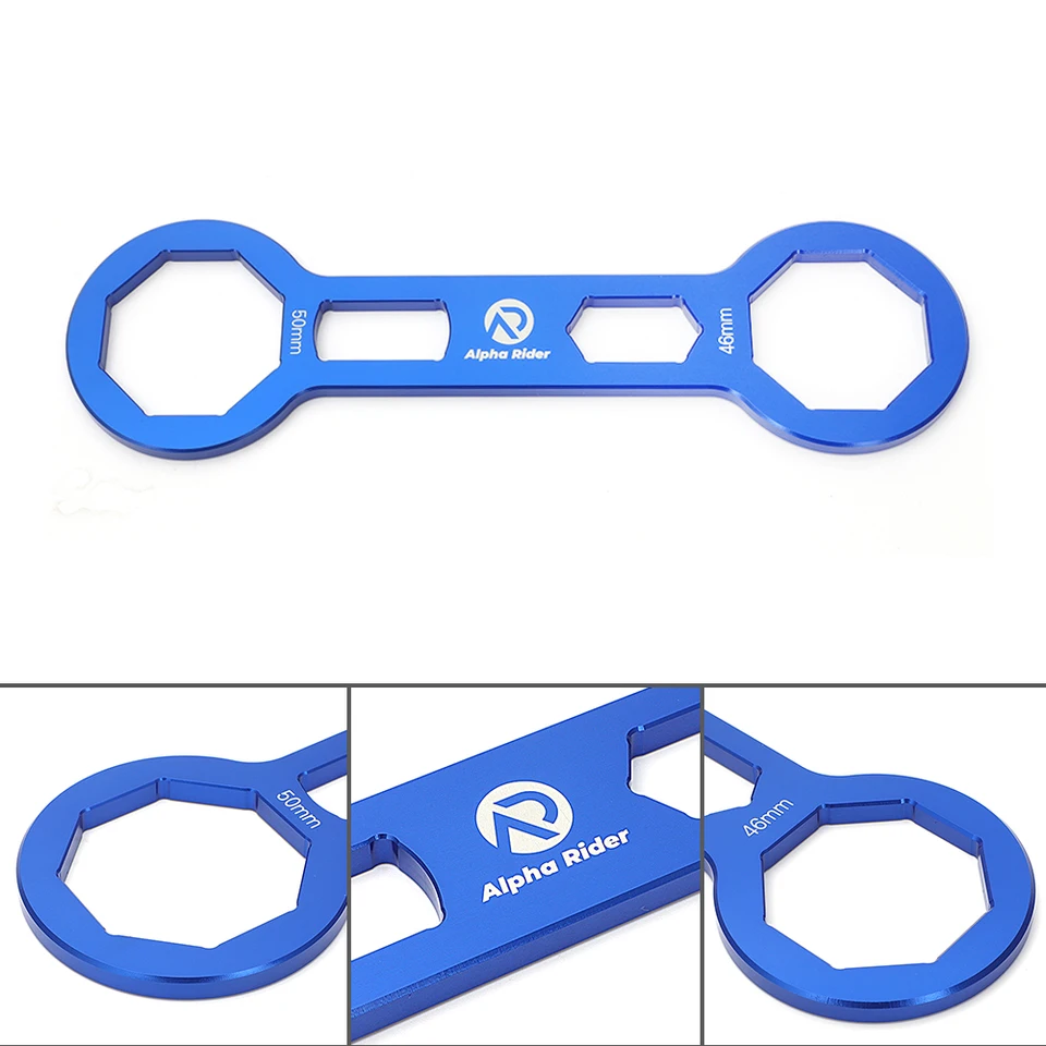Pre Honda CRF150R Kawasaki Suzuki Yamaha Husqvarna Motorcycle Cap Cap Wrench Wrench Tool Shock Shock Comber Wrenchs 46-50.5