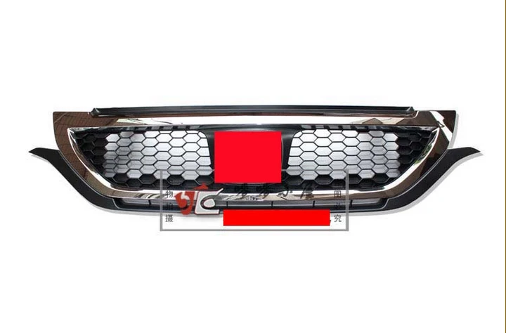 Pre Honda CRV CR-V 2012 2013 2014 predná mriežka okolo nálepiek na doplnky automobilov