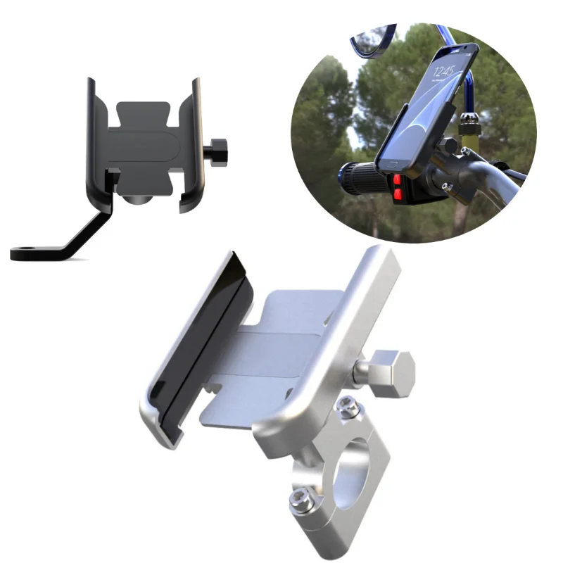 Pre Honda Forza 125 250 300 350 750 Motocykel Držiteľ mobilného telefónu GPS Navigátor spätné zrkadlo Riadlniky Riadidlá