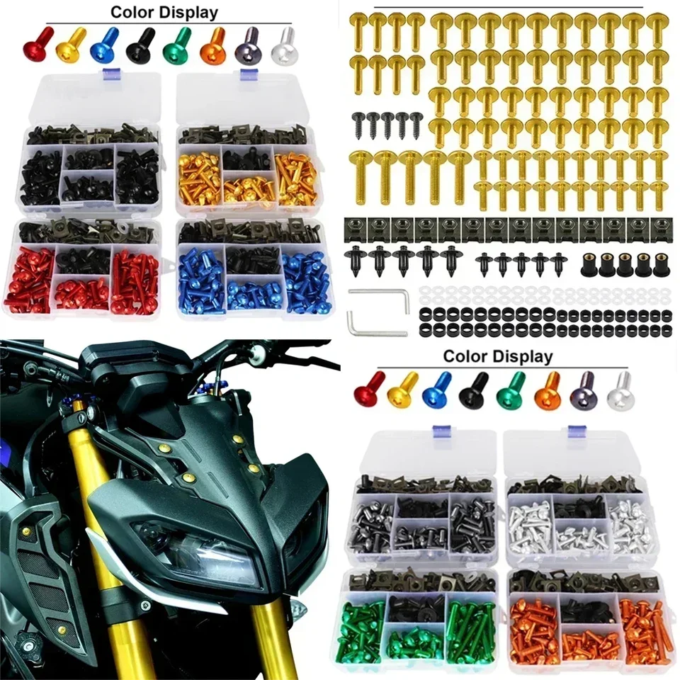 Pre Honda GL1500A GL1500SE ZLATÉ ZLATIE SE NT700V NT1100 NT700VA ABS FAIRING SCRES SET PUTTS Kit