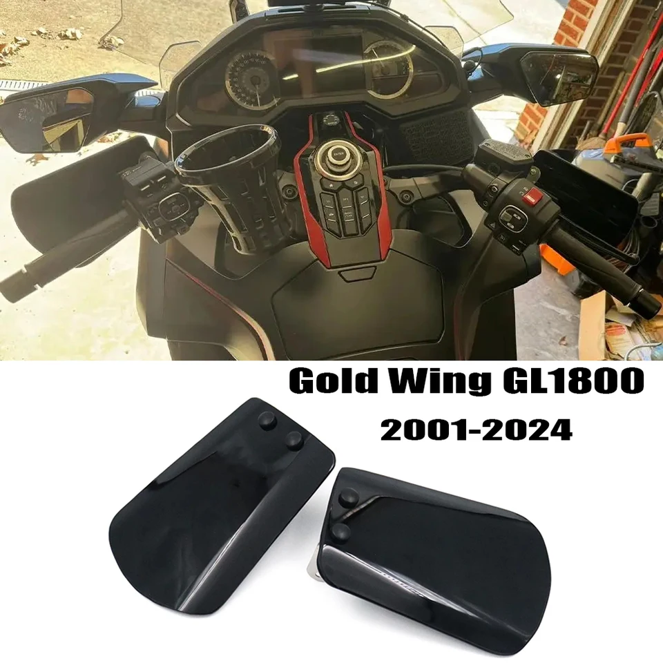 Pre Honda Gold Wing 1800 GL1800 Goldwing 2001-2024 Príslušenstvo Motocykel ručných strážcov deflektora ručného deflektora vetra vetra