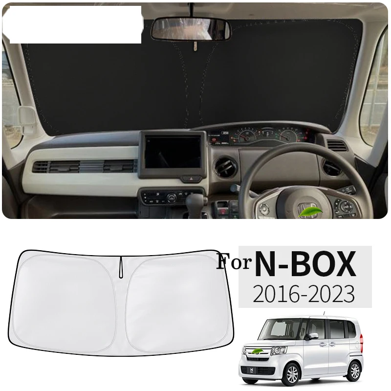 Pre Honda N Box N-Box Nbox 2016-2023 predné okno Sun Shade Car Nano-Isulat čelné sklo Sunshade Auto interiérové ​​príslušenstvo