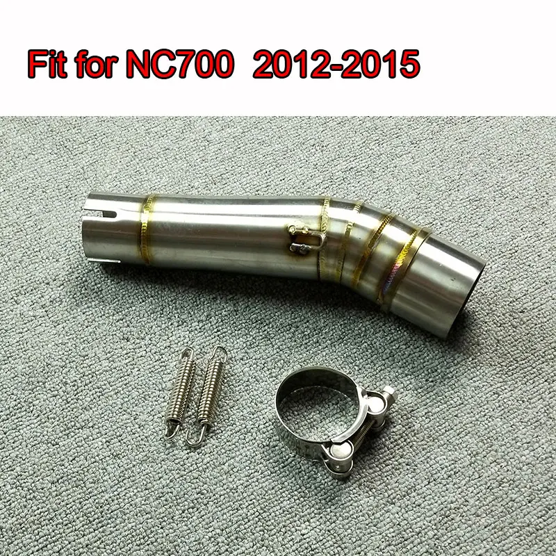Pre Honda NC700 2012 2013 2014 2015 2015 Motocyklová skúter Výfuk Middle rúrky TUFFLER PLNÝ SYSTÉM Modifikovaný Stainess Steel NC 700